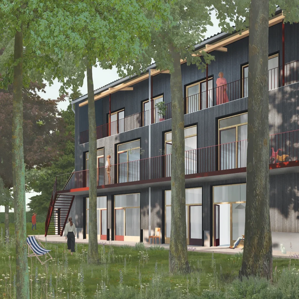 cohousing Dikken Eik Gent coöperatief wonen via wooncoop